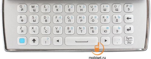 russian keyboard layout on xperia mini pro